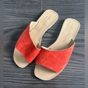 Mila paoli Italian leather sandal size 6.5-7